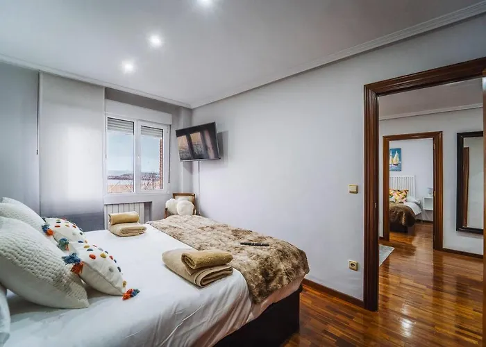 Ventana De Poniente, Dos Frente A La Playa Con Parking Privado 아파트